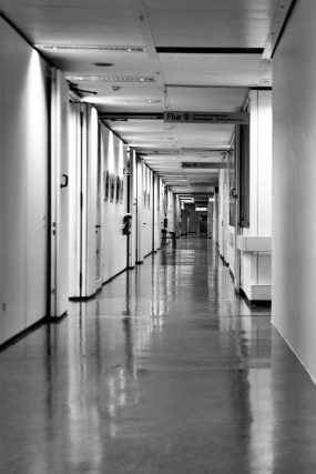 hospital hospital corridor long corridor