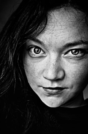 self portrait eyes face